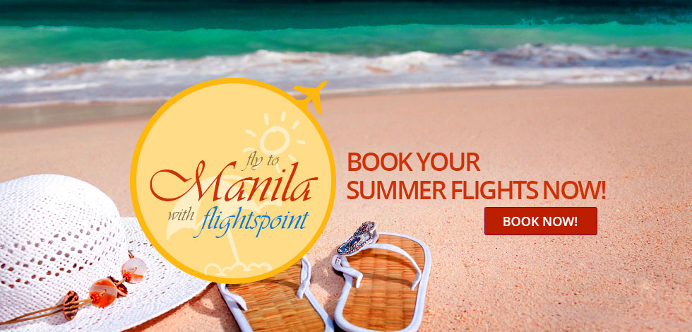 Fly to Manila with flightspoint - Book Summer Flights Now!
